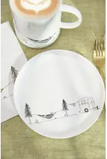 Raeder Bordje, Camping - Ø15cm