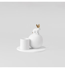 Raeder Kaarsenhouder - Haas - 8,6 x 7cm