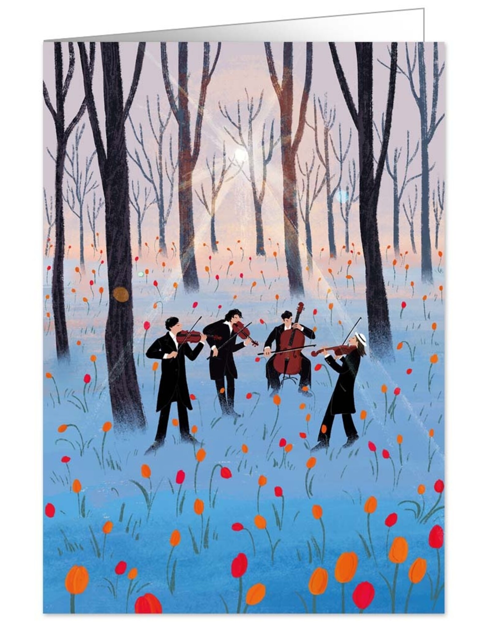 Heartfelt Wenskaart - 1965 - Dubbele kaart + Envelop