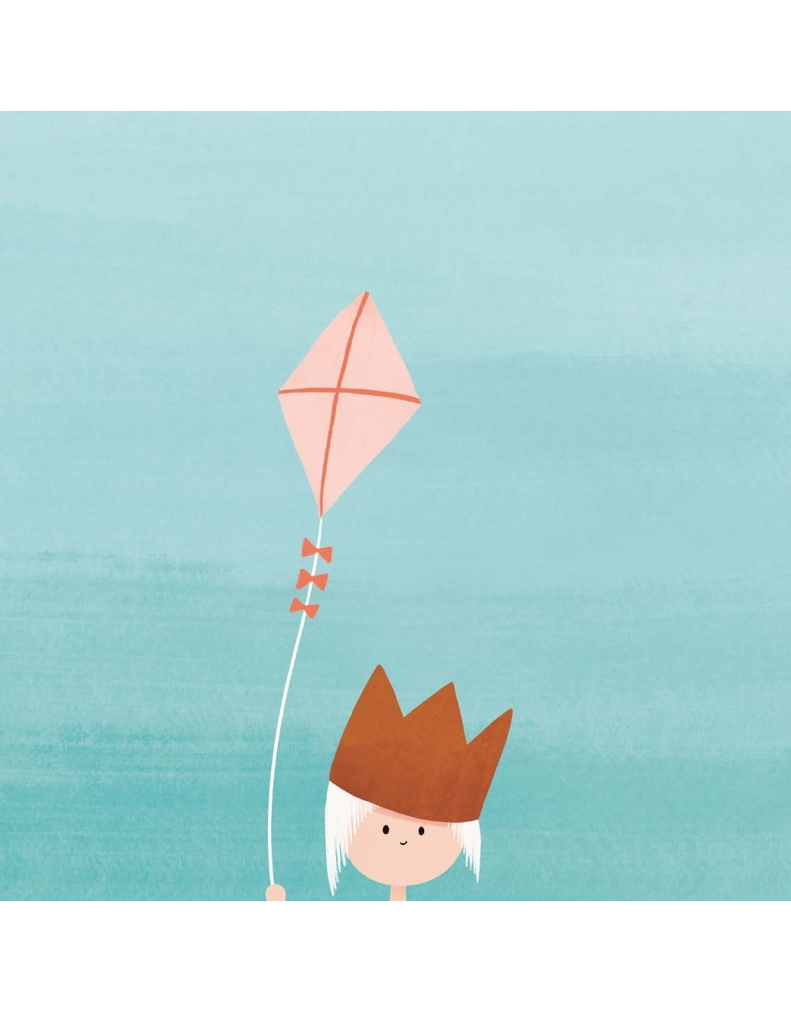 Studio Noorderlicht Wenskaart - Vlieger - Dubbele kaart + Envelop