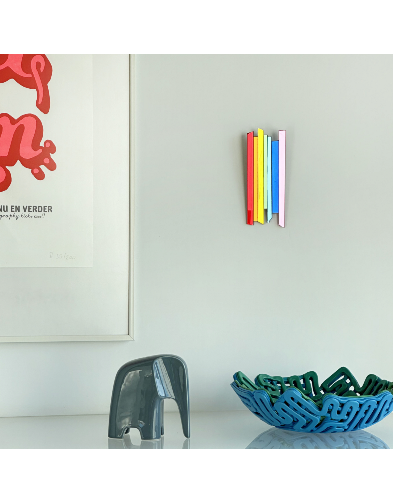 Mo Man Tai Regenboog Spiegel XS