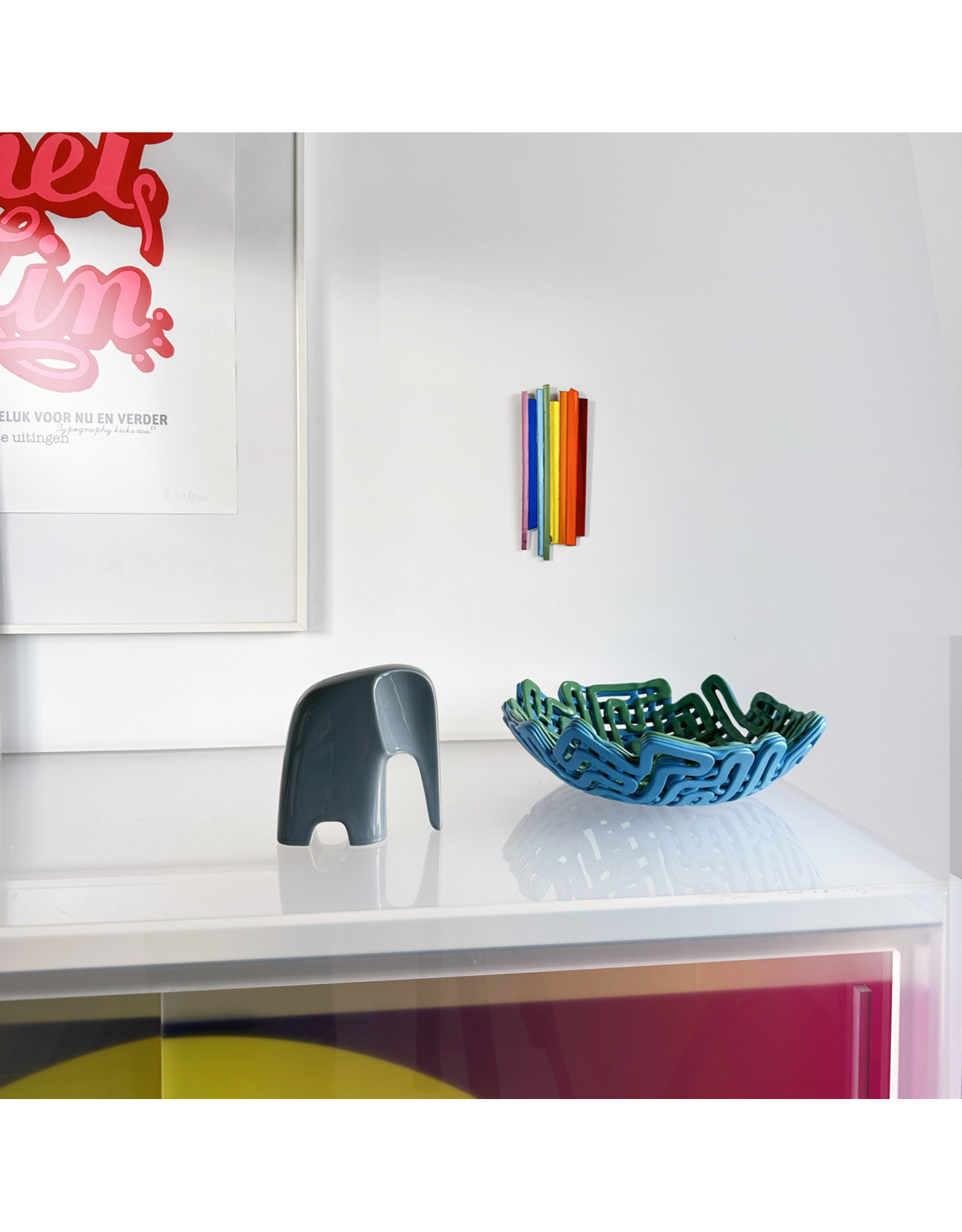 Mo Man Tai Regenboog Spiegel XS