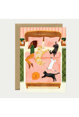 All The Ways to Say Wenskaart - Happy pets - Dubbele kaart + Envelop