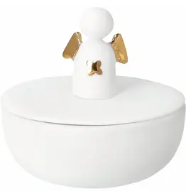 Raeder Doosje met Engeltje - Ø6x5,7 cm