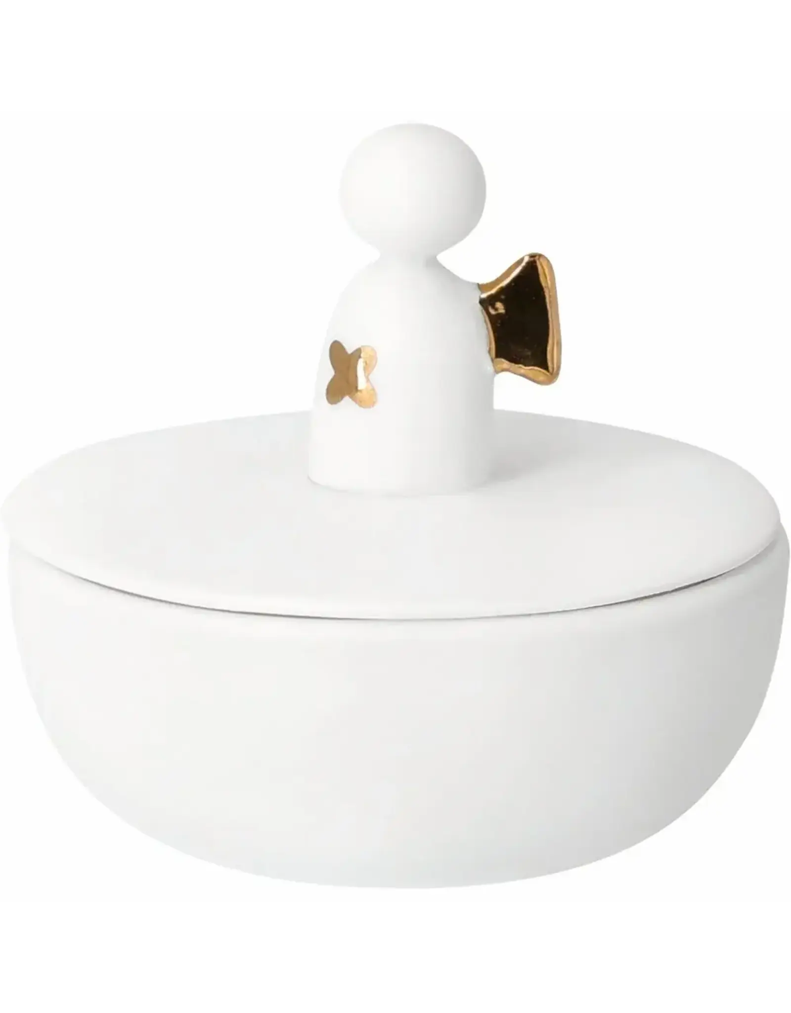 Raeder Doosje met Engeltje - Ø6x5,7 cm