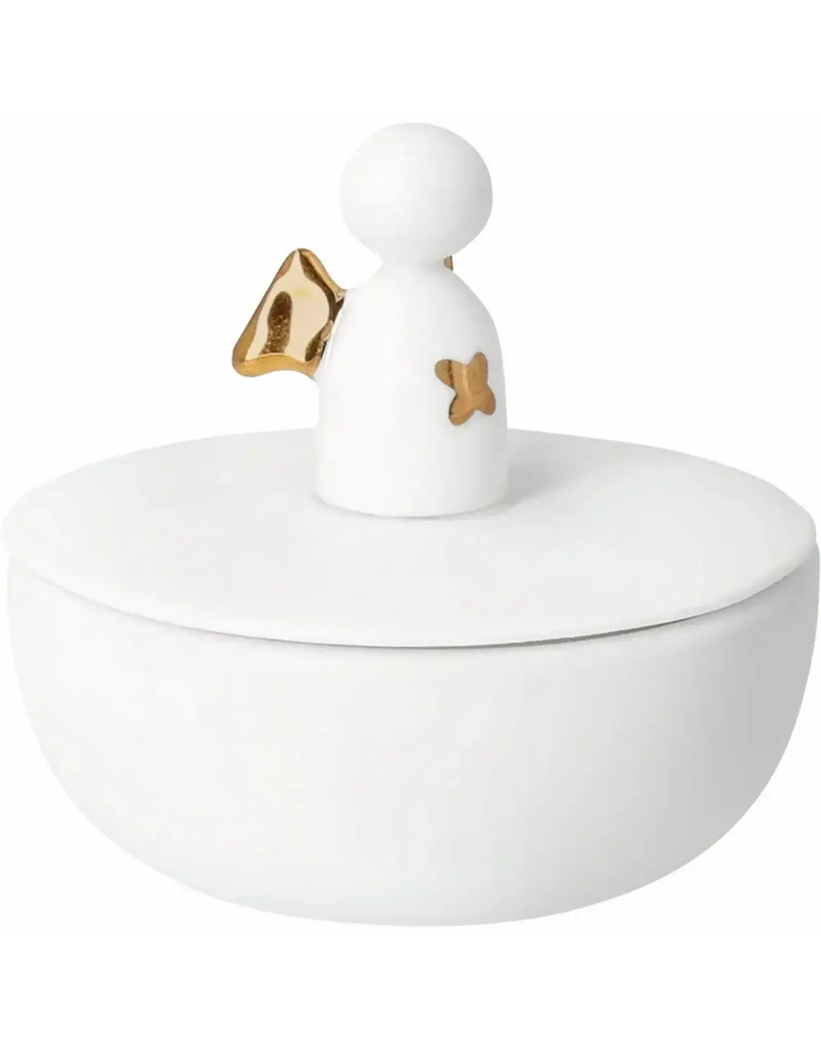 Raeder Doosje met Engeltje - Ø6x5,7 cm