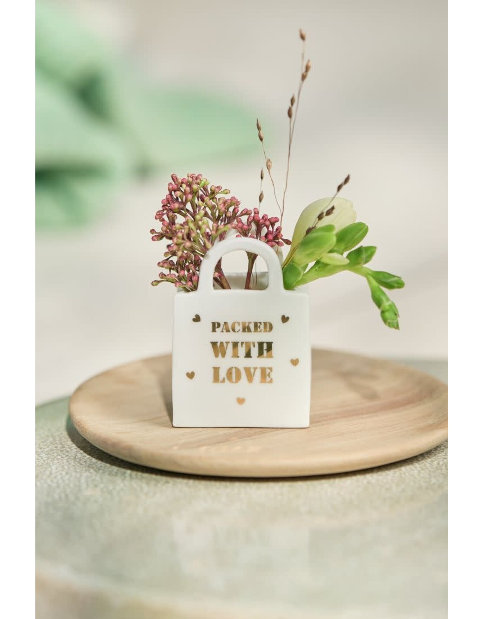 Raeder Klein gelukje - Mini shopper - 4,4x2,5x6,4 cm