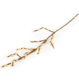Gry & Sif Vilten Bloem - Branch Light Yellow Berries - 62cm