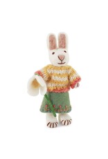 Gry & Sif Konijn Wit - Skirt&Snowdrop - 12cm