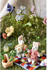 Gry & Sif Konijn Wit - Skirt&Snowdrop - 12cm