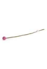 Gry & Sif Vilten Bloem - Bolletje,Pink - Ø 2x30cm