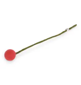 Gry & Sif Vilten Bloem - Bolletje, Coral - Ø 3x30cm