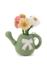 Gry & Sif Gieter met Bloemen - Dusty Green