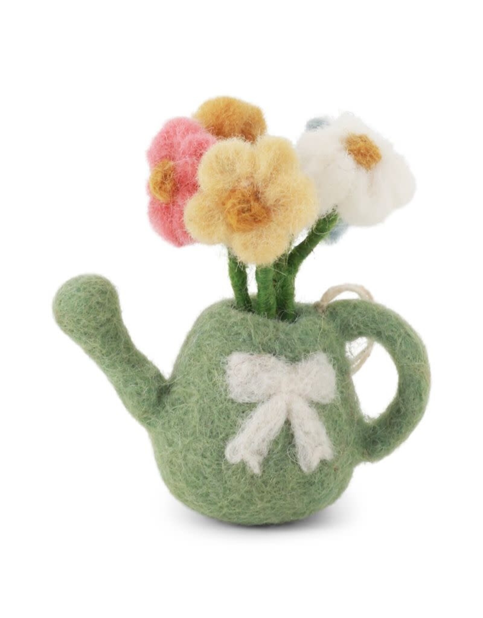 Gry & Sif Gieter met Bloemen - Dusty Green