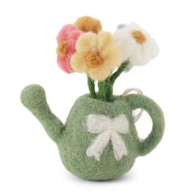 Gry & Sif Gieter met Bloemen - Dusty Green