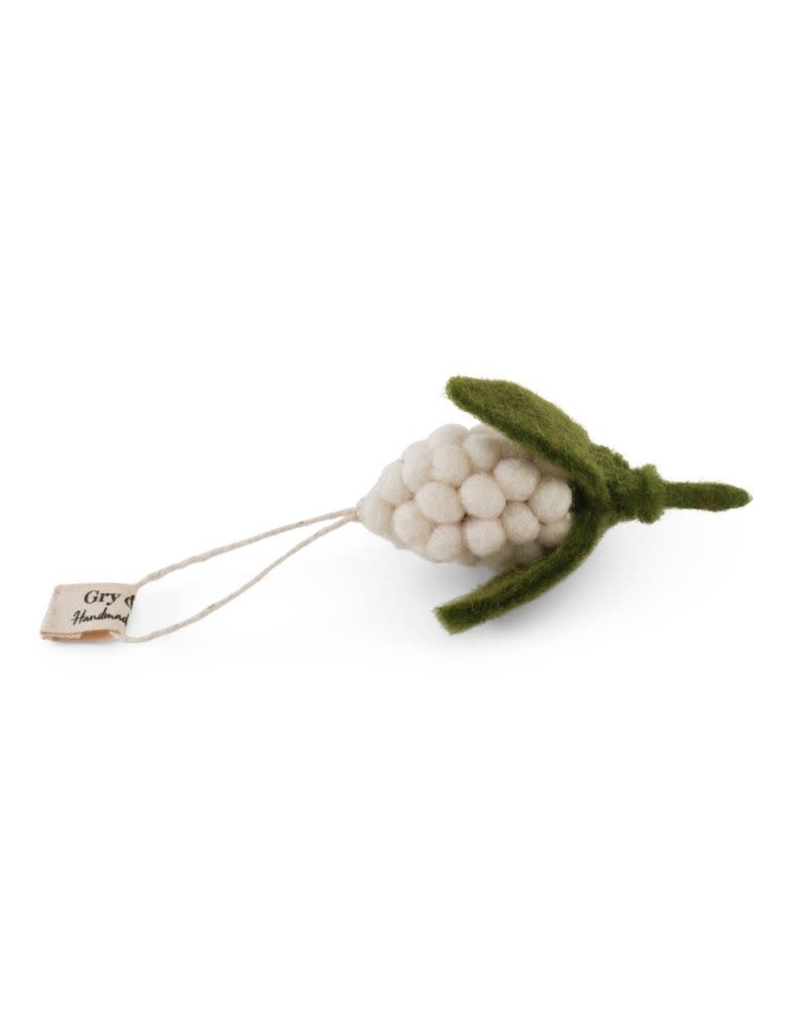 Gry & Sif Mini Vilten Bloem - Pearl Hyacinth, Wit