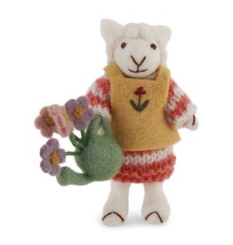 Gry & Sif Schaap - Gieter met Bloemen - 12cm