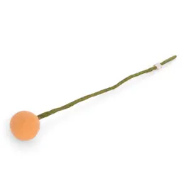 Gry & Sif Vilten Bloem - Bolletje, Peach - Ø 3x30cm