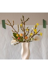 Gry & Sif Vilten Bloem - Bolletje, Peach - Ø 3x30cm