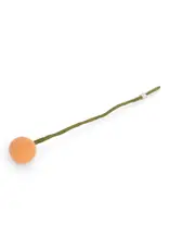 Gry & Sif Vilten Bloem - Bolletje, Peach - Ø 3x30cm