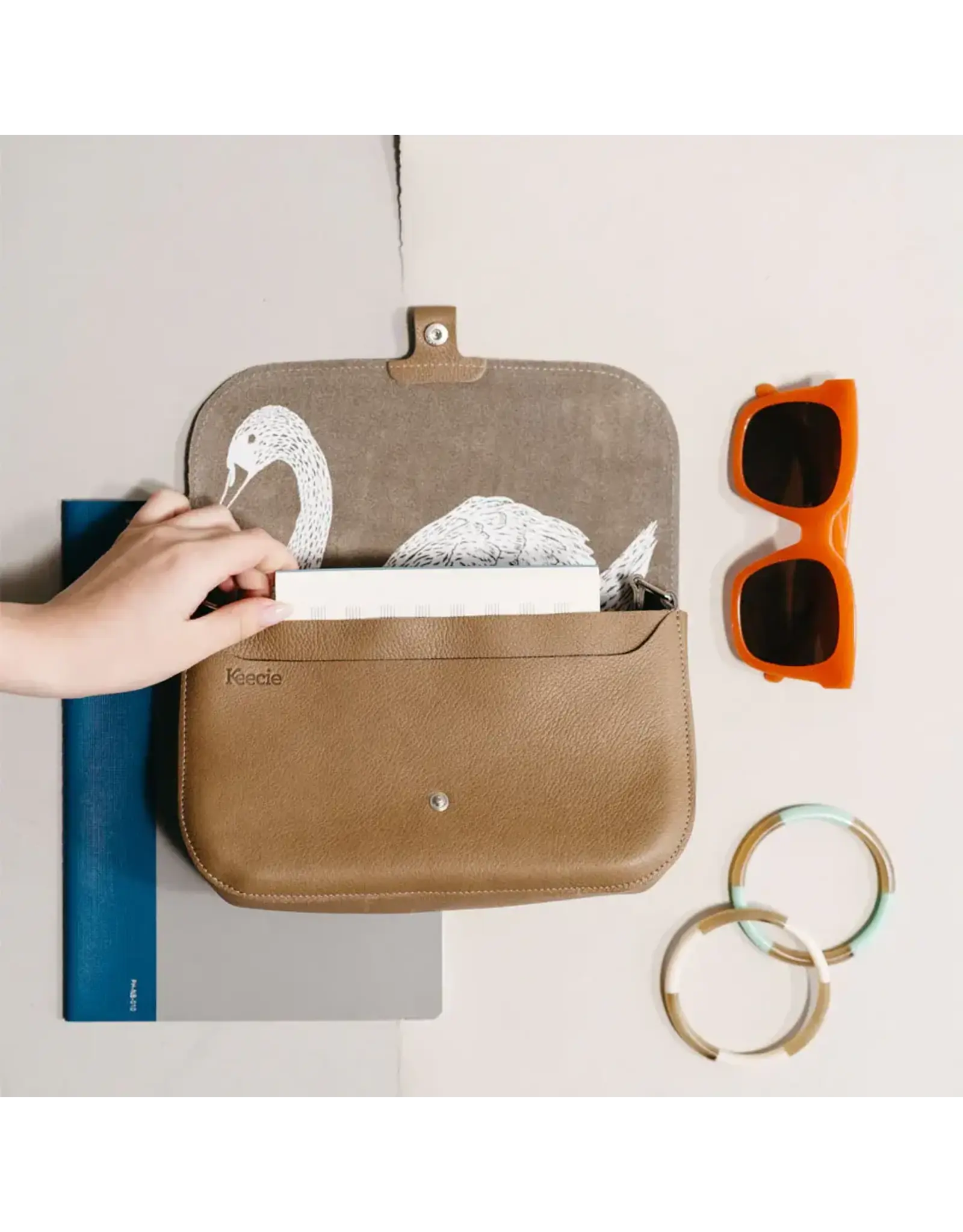 Keecie Wild Swan, Moss Used Look