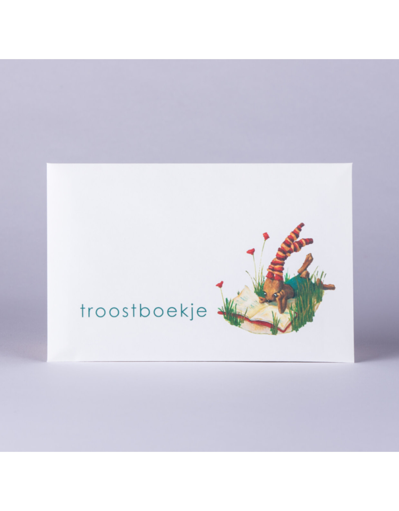 Symposion Troostboekje – Over de Grote Rivier (vouwboekje 15 cm)