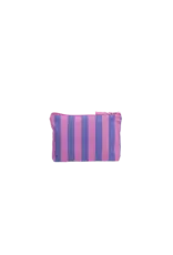 Kado Design Toilettasje - Stripes, Wisteria + Cornflower - 26x3x17,5