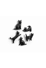 Interhal Retail Magneet Meow -  Zwart - 5st