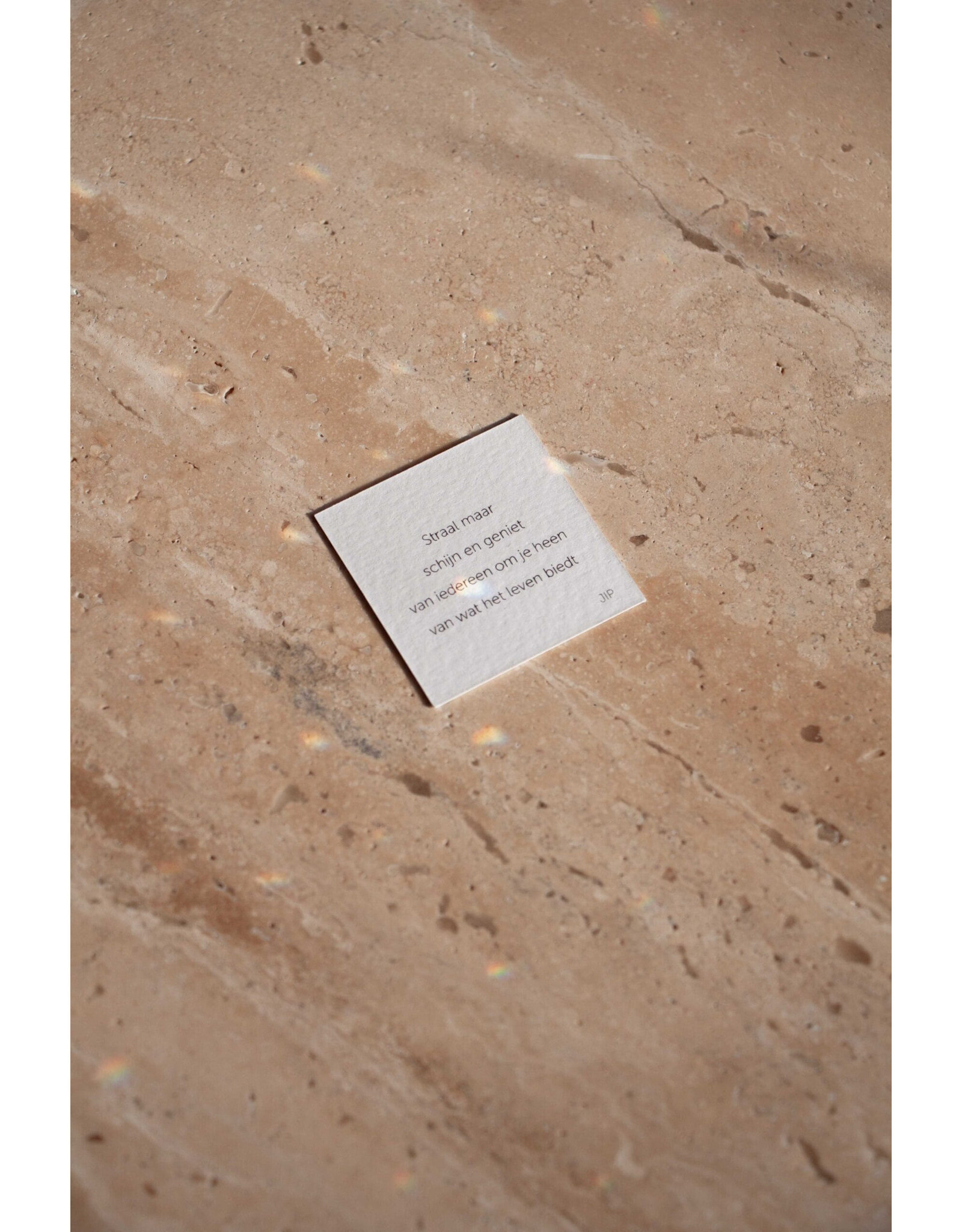 Roosmarijn Knijnenburg Zonnevanger, Schijn en geniet