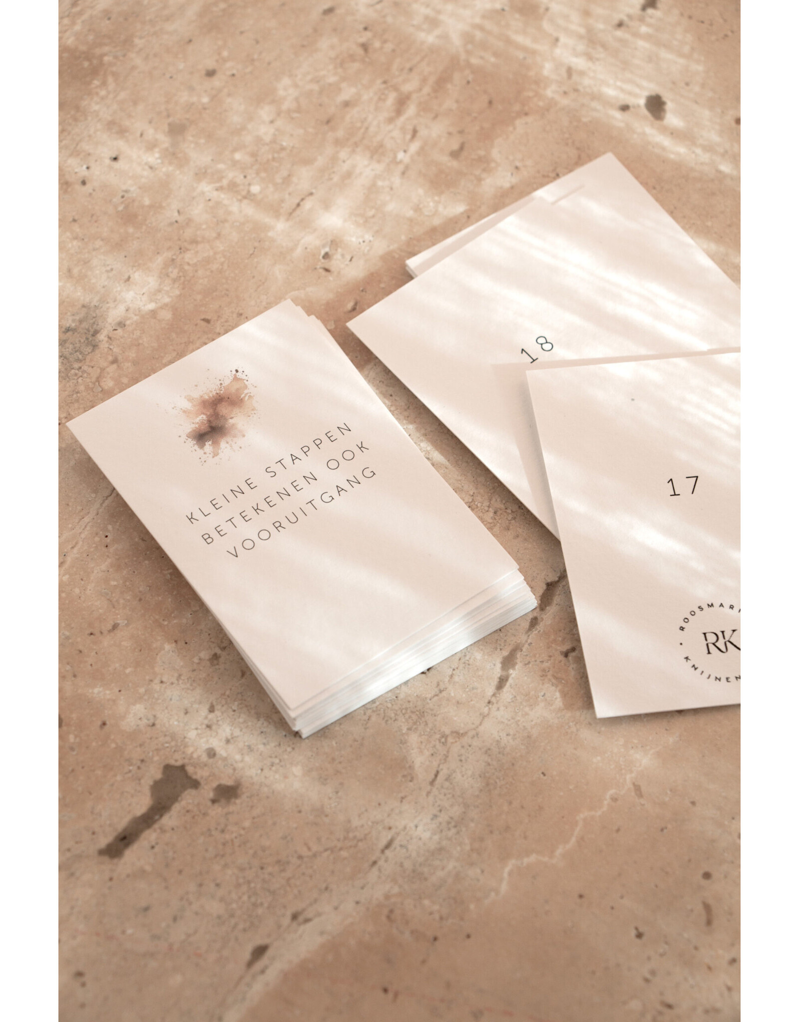 Roosmarijn Knijnenburg Doosje Mindful, Kaartjes