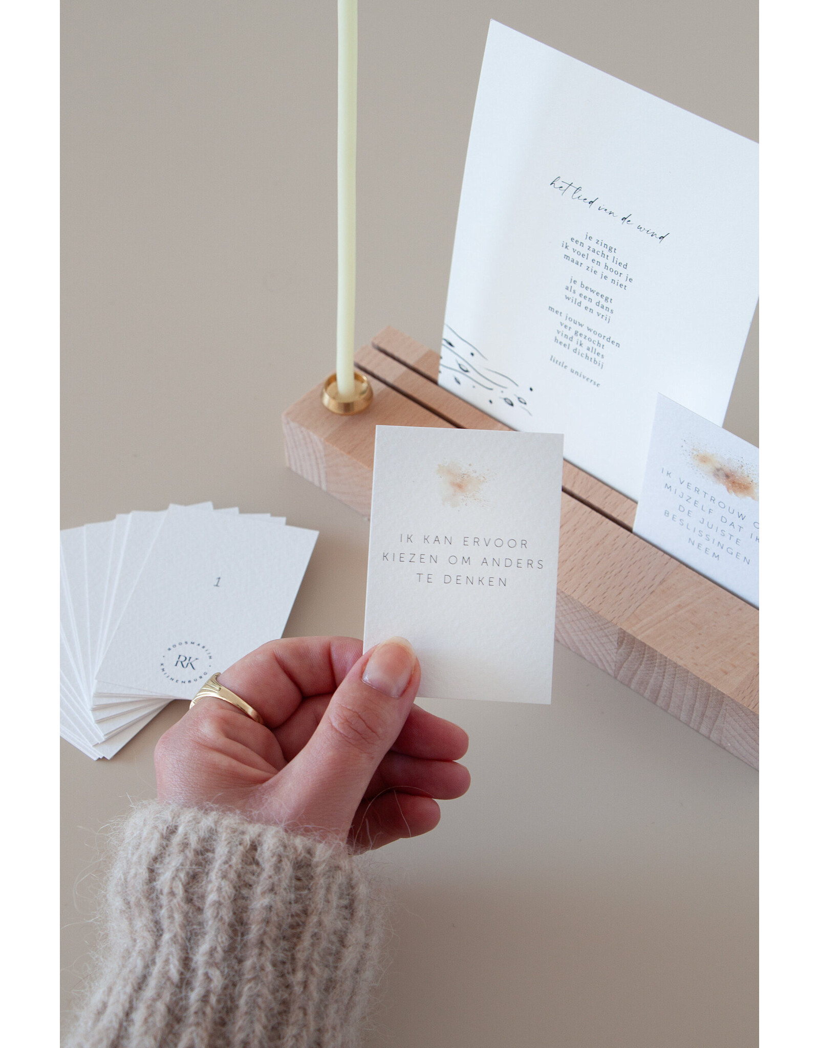 Roosmarijn Knijnenburg Doosje Mindful, Kaartjes