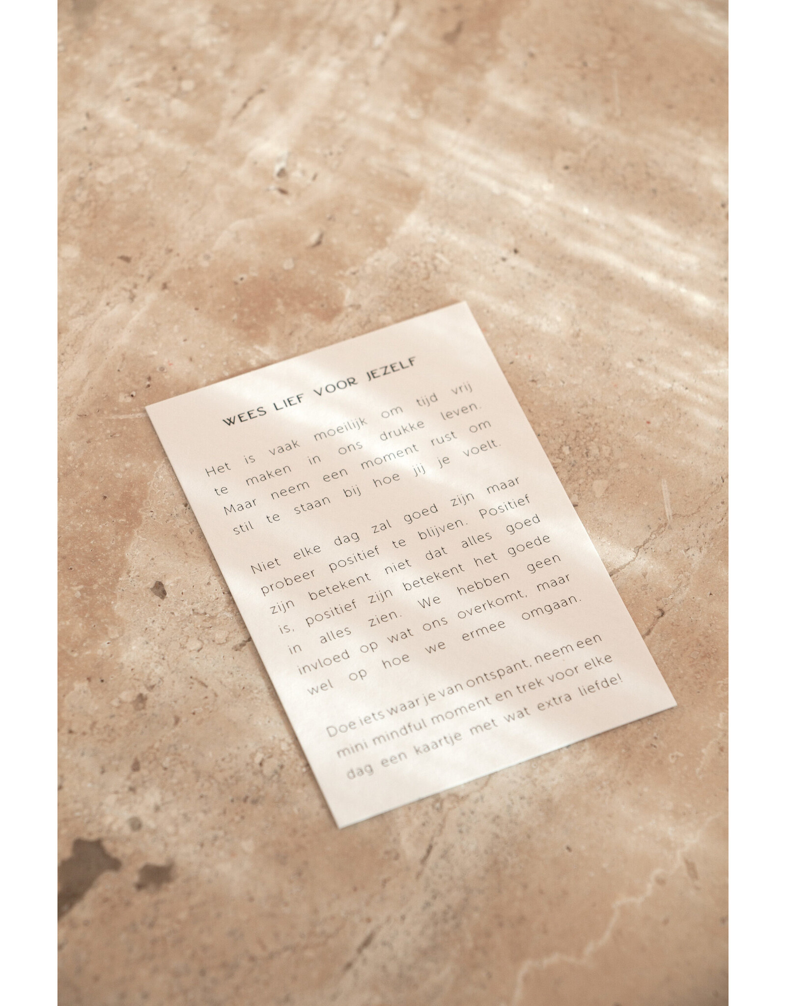 Roosmarijn Knijnenburg Doosje Mindful, Kaartjes