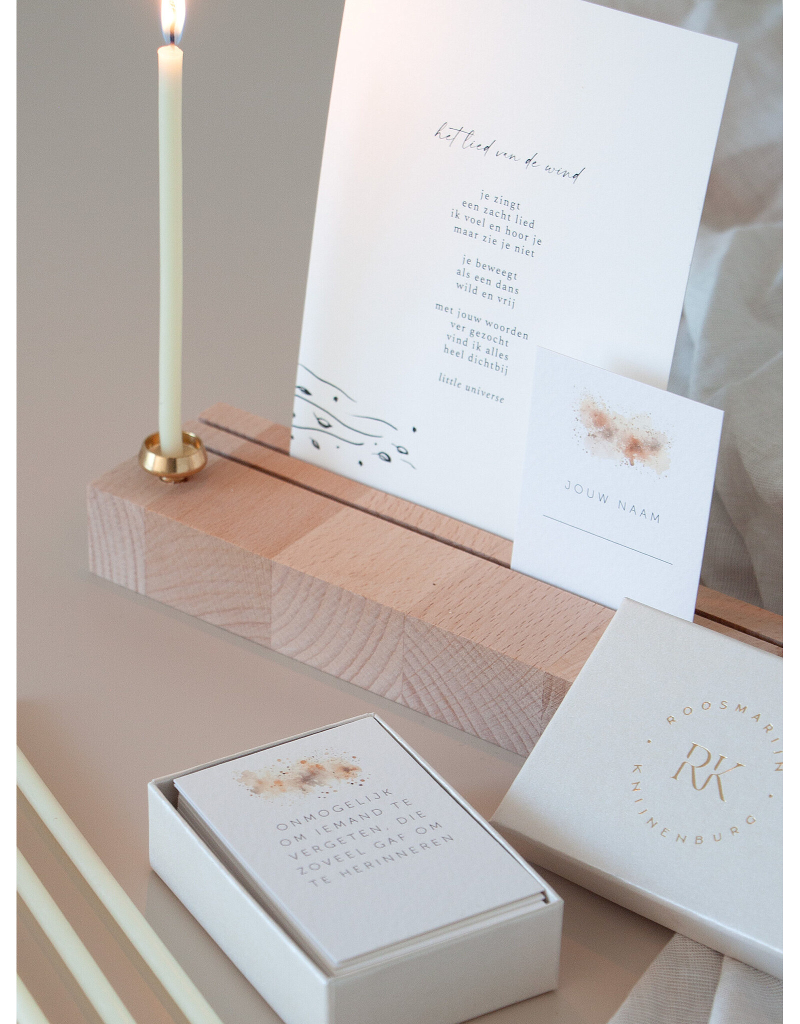 Roosmarijn Knijnenburg Doosje Gemis, Kaartjes