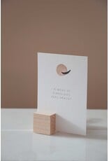 Roosmarijn Knijnenburg Mini Troostkaartje - Ik wens je eindeloos veel kracht - A7