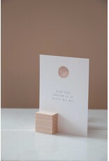 Roosmarijn Knijnenburg Mini Troostkaartje - Elke dag droom ik je dicht bij mij - A7