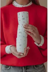 Zusss Koffiemok - Hartjes, Lieve mama - Ø7x9,5cm