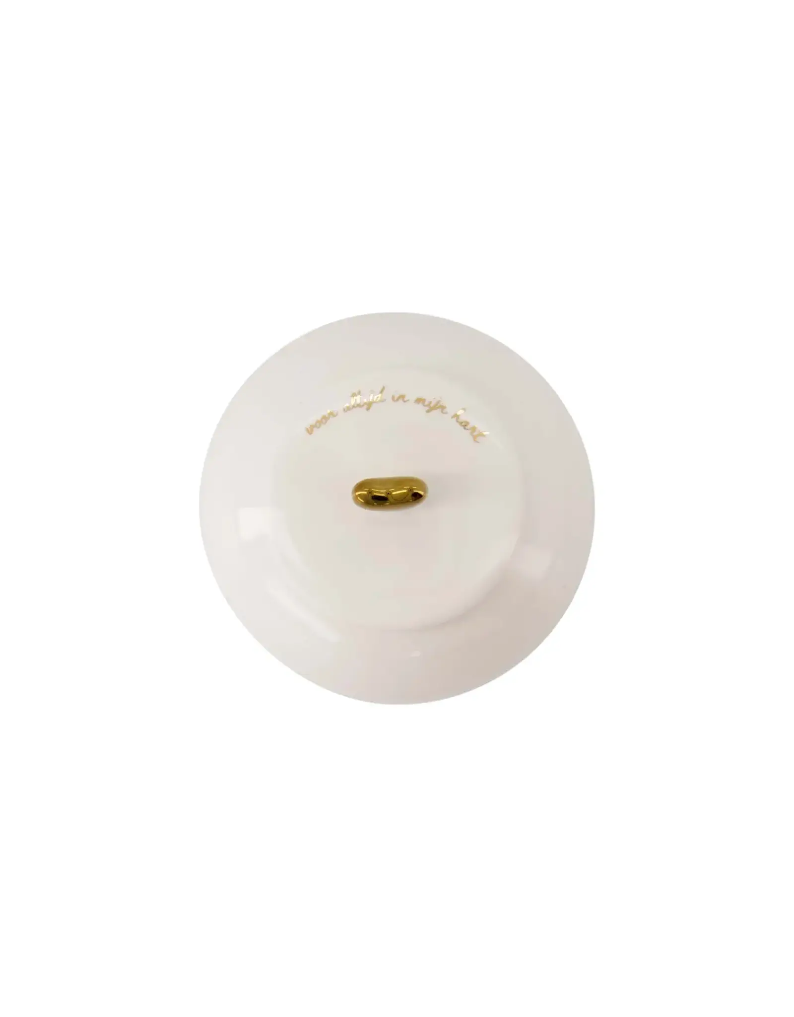 Zusss Bewaarpot 'Voor altijd in mijn hart' - Ø10x8cm