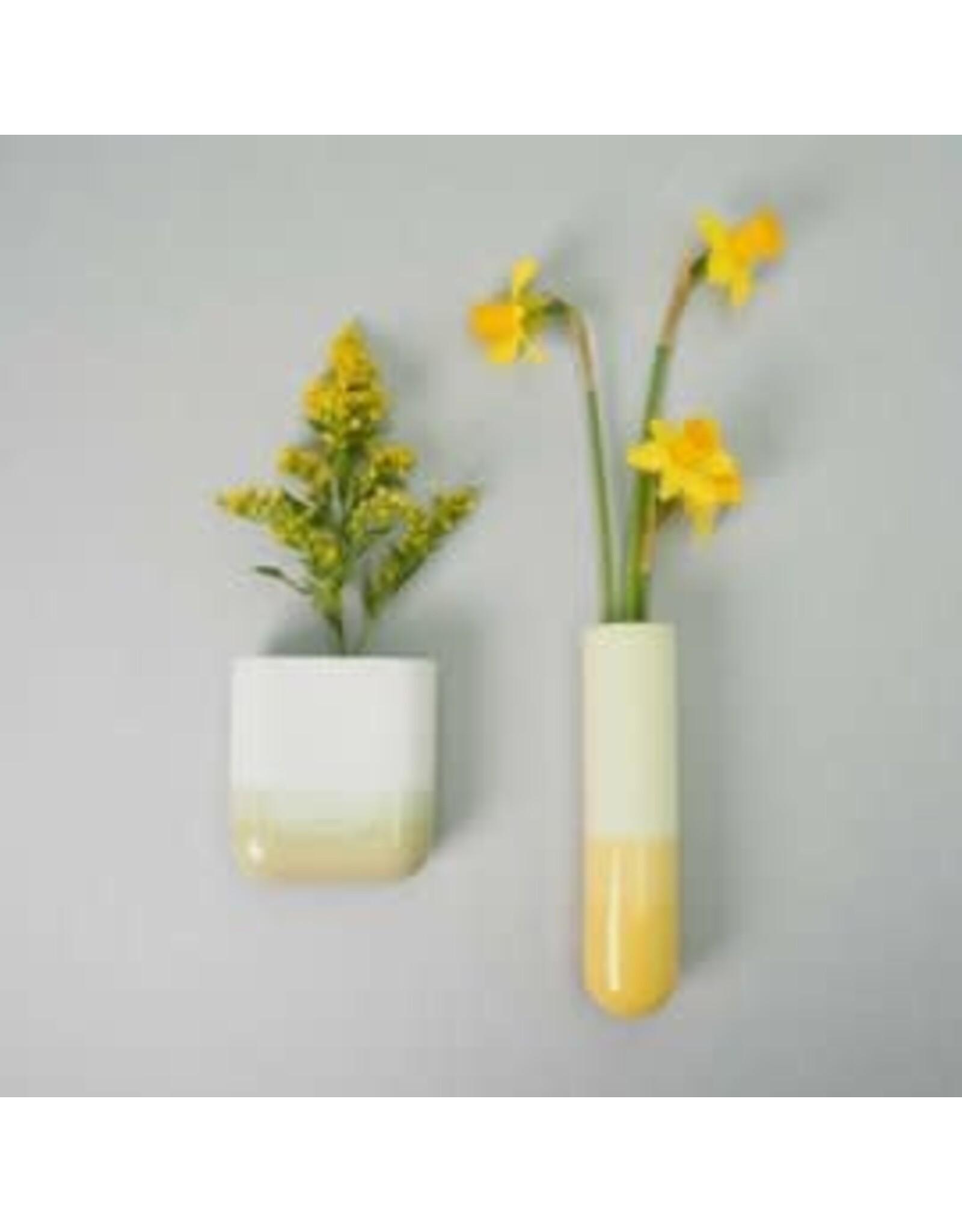 Studio Harm & Elke Muurvaasje Dip - Lang - Geel 084 - 14 x 3,5cm