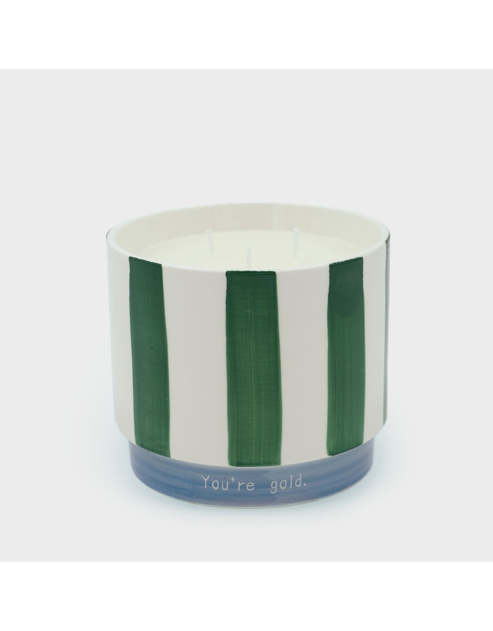 And Nook 2 in 1 Kaars & Bloempot - You're gold - Ø11x13cm