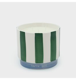 And Nook 2 in 1 Kaars & Bloempot - You're gold - Ø11x13cm