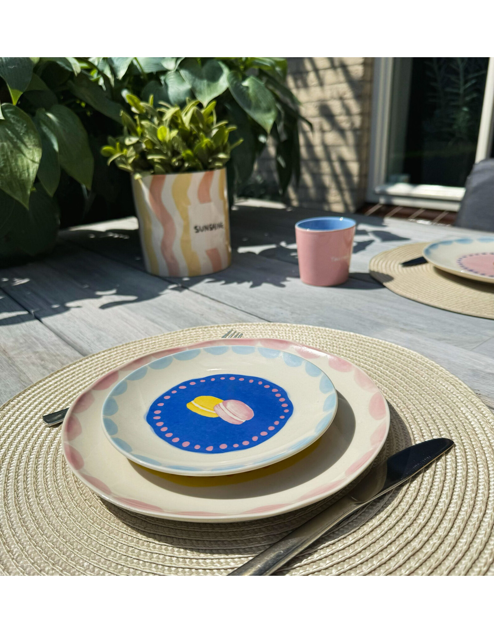 And Nook Bord, Sweet pastry - Set van 4 - Ø 15cm