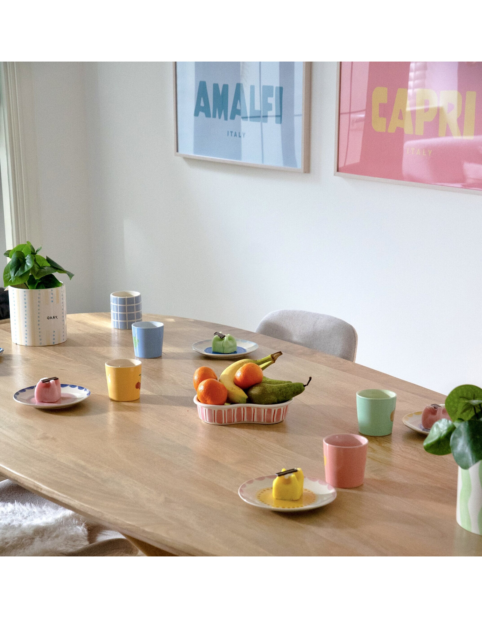 And Nook Bord, Sweet pastry - Set van 4 - Ø 15cm