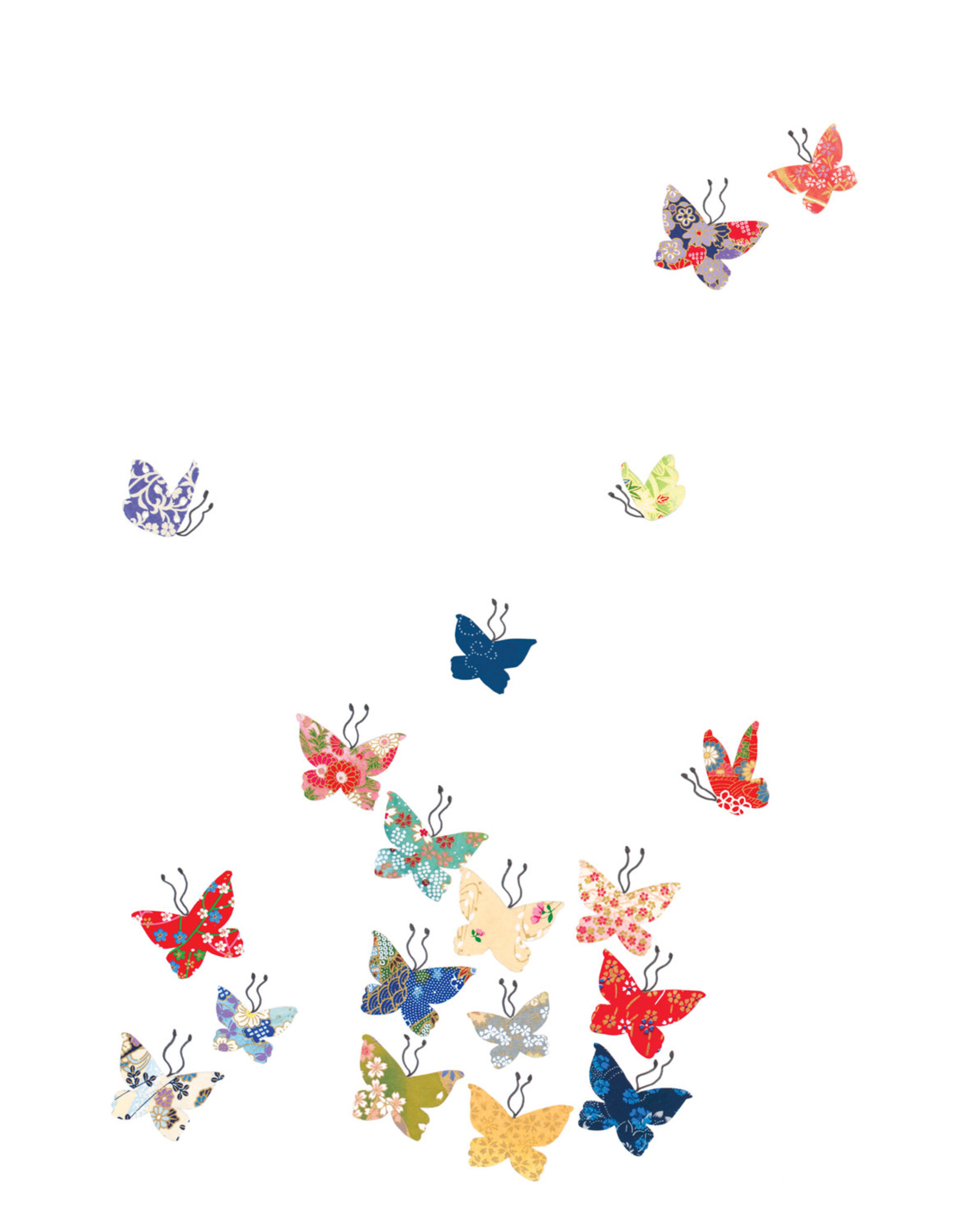 Eloise Hall Wenskaart - Butterfly Dream - Dubbele Kaart + Envelop