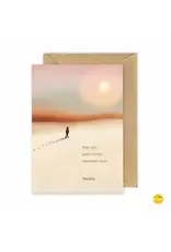 illustra'lies Wenskaart - Stil Troost Sterkte - Dubbele kaart + Envelop