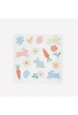 Meri Meri Servetten L - Lente Konijntjes - 16st