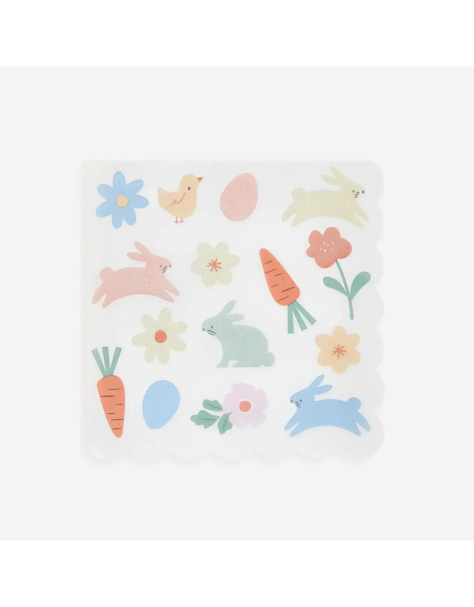 Meri Meri Servetten L - Lente Konijntjes - 16st