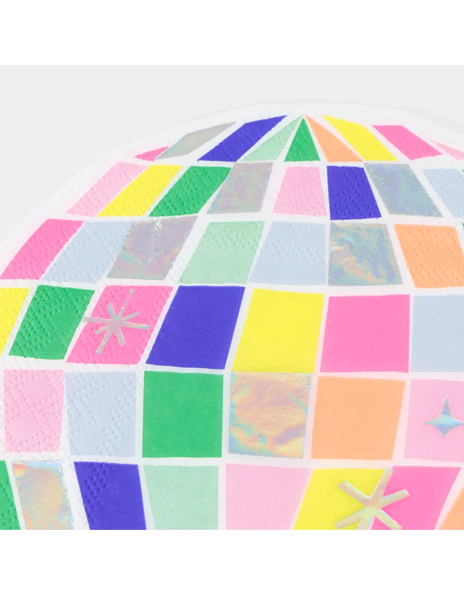 Meri Meri Servetten L - Disco Ball - 16st