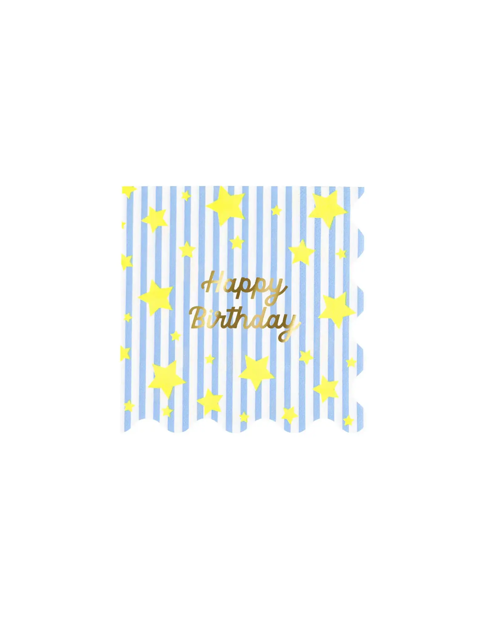 Meri Meri Servetten S - Bright Star Happy Birthday - 16st