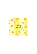 Meri Meri Servetten S - Bright Star Happy Birthday - 16st