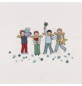 Raeder Servetten - Heavenly Brothers Shamrocks - 25x25